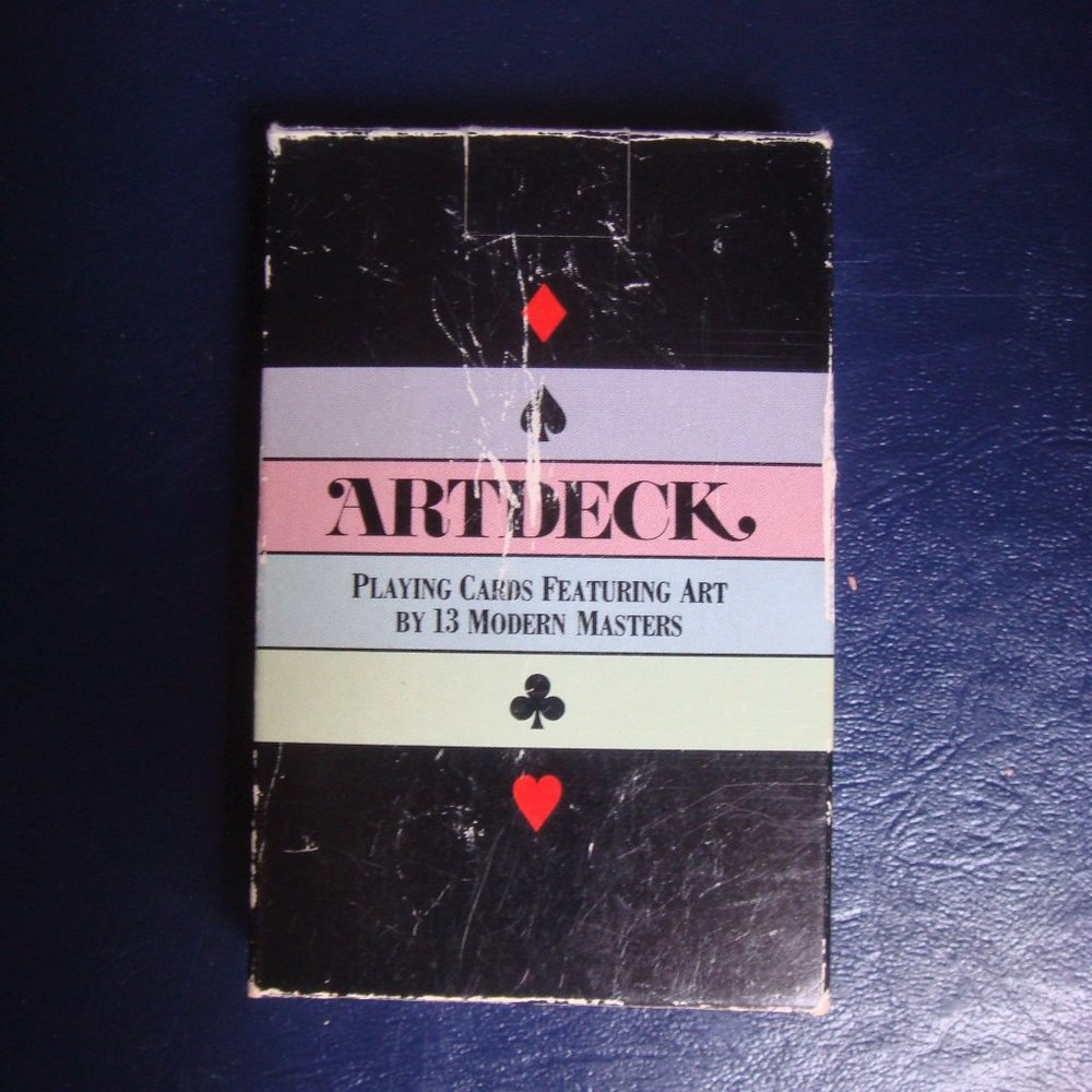 Vintage ARTDECK Modern Masters Playing Cards